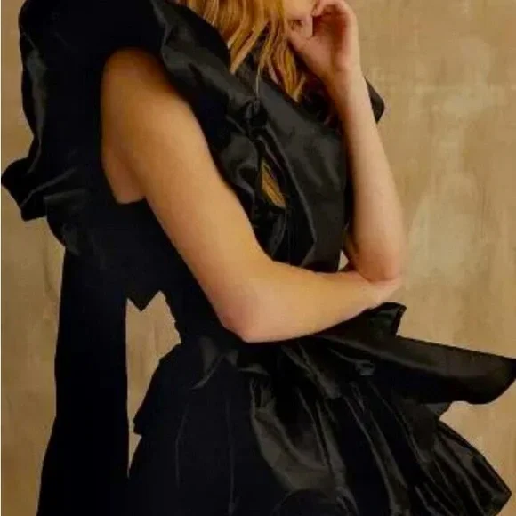 statement black dress Mistress Dress  KATAKOMB